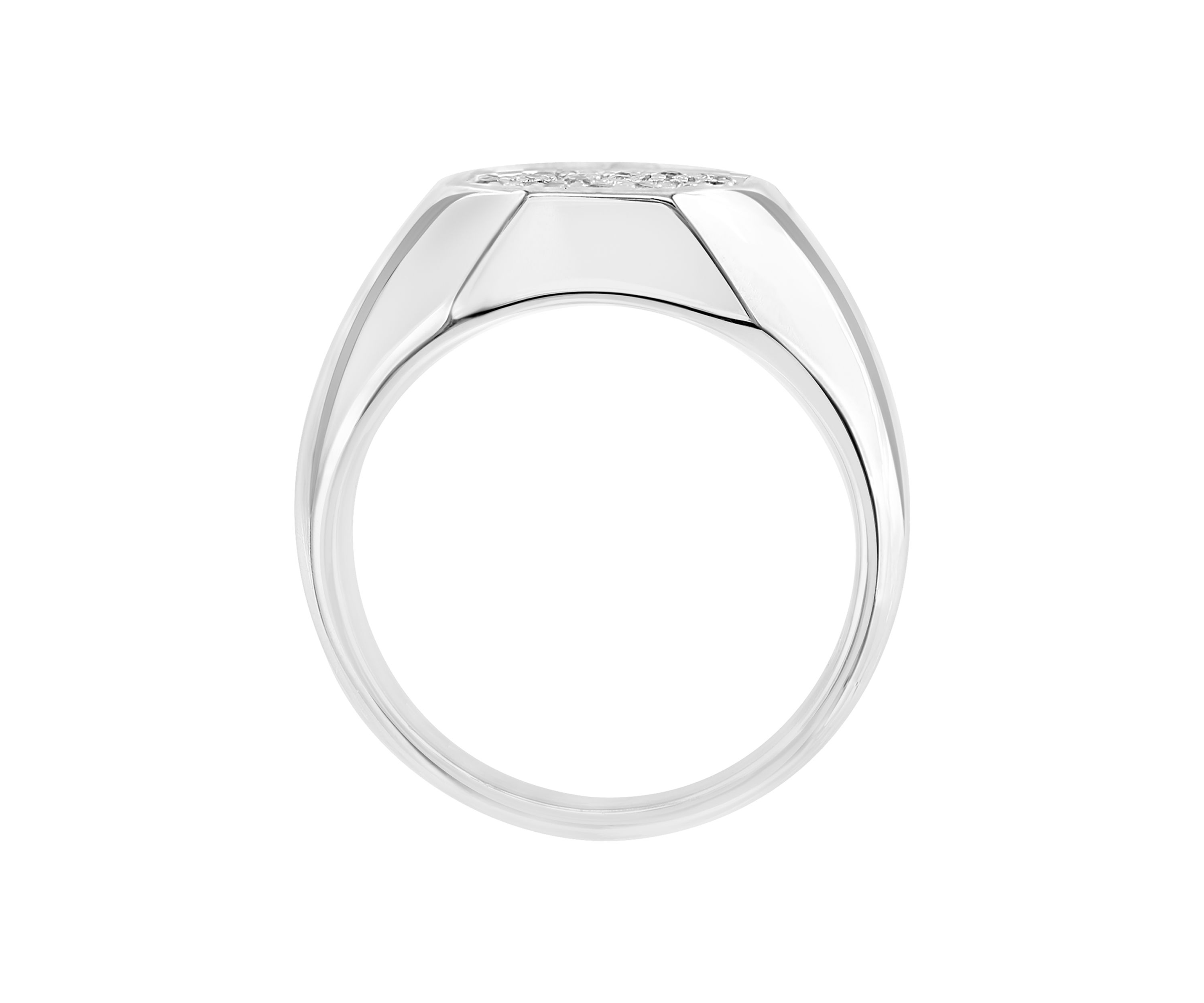 1/2 ct. t.w. White Sapphire Ring in Sterling Silver