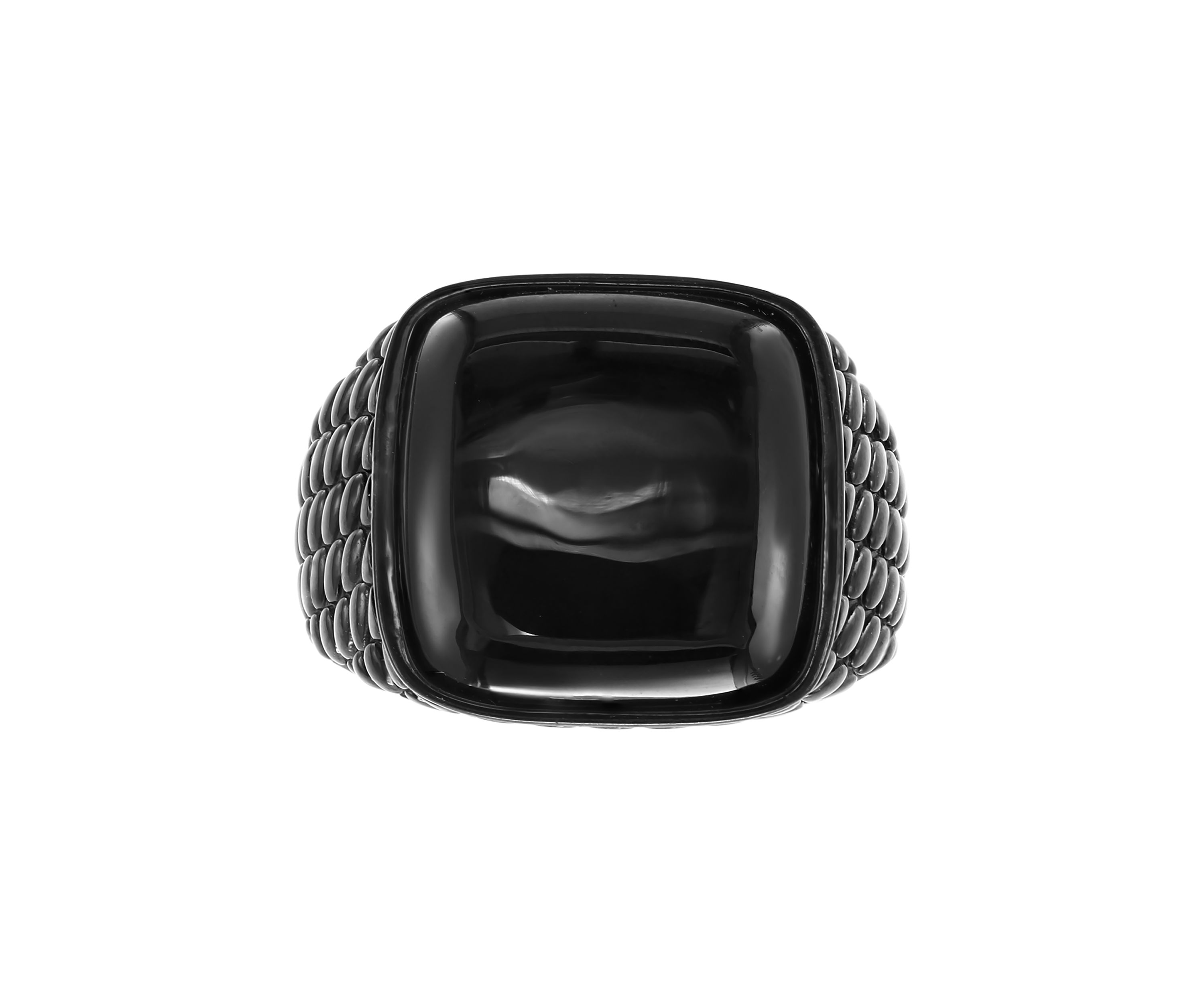925 Sterling Silver Onyx Mens Ring