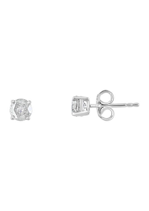 1 ct. t.w. Diamond Stud Earrings in Sterling Silver 