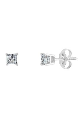 Effy 1/2 Ct. T.w. Diamond Earrings In 14K White Gold