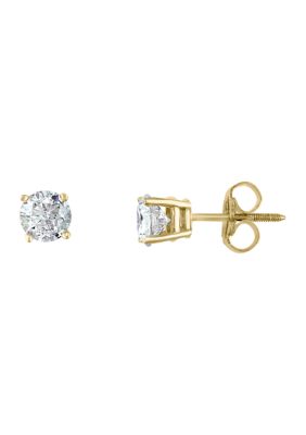 Effy 1 Ct. T.w. Diamond Earrings In 14K Yellow Gold