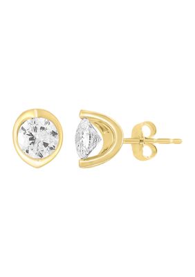 Effy 14K Rose Gold Amethyst and Diamond Earrings, 8.12 TCW