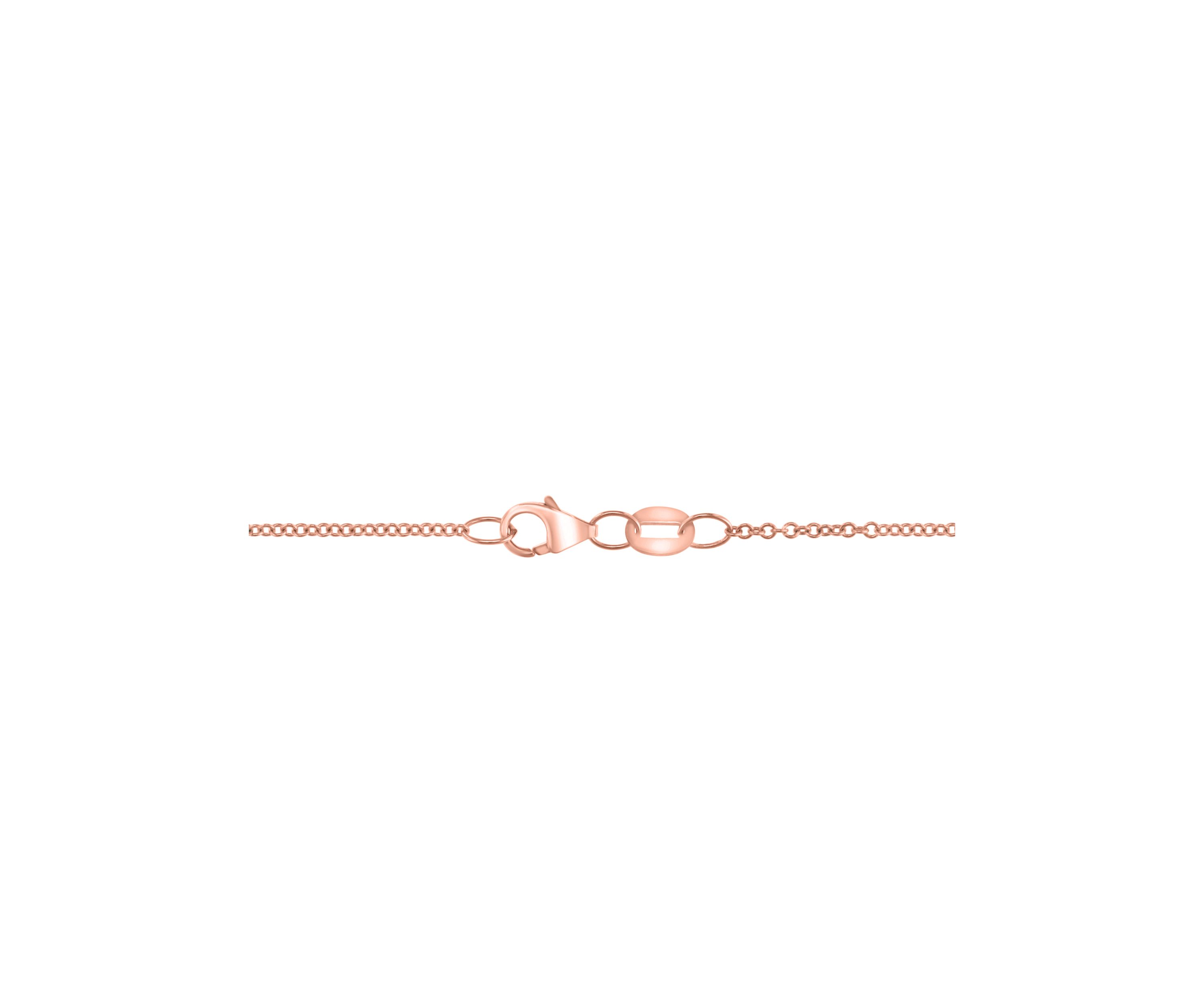 14K Rose Gold Tanzanite Diversa Necklace