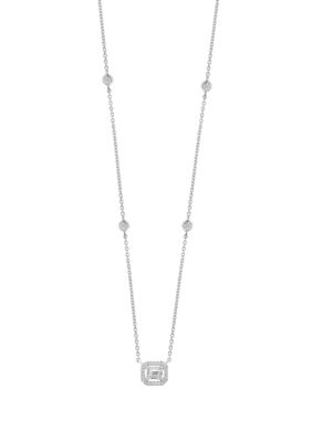 Effy 1/3 ct. t.w. Diamond Necklace in 18K White Gold -  5400452MN23211DD7