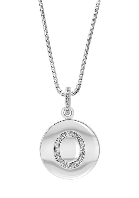 Effy® 1/10 ct. t.w. Diamond Necklace in Sterling
