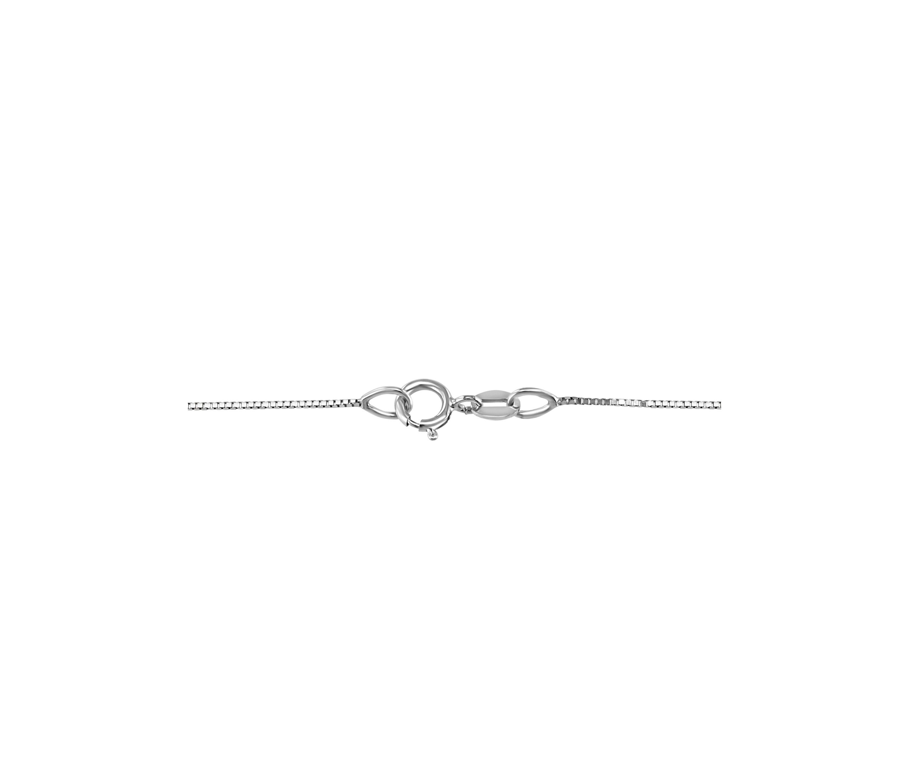 1 ct. t.w. Lab Created Diamond Cross Necklace in 14K White Gold 