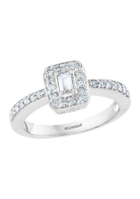 Effy 1/2 Ct. T.w. Diamond Ring In 14K White Gold, 7 -  0191120472560