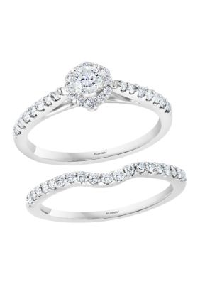 Effy 3/4 Ct. T.w. Diamond Ring In 14K White Gold, 7 -  0191120472607