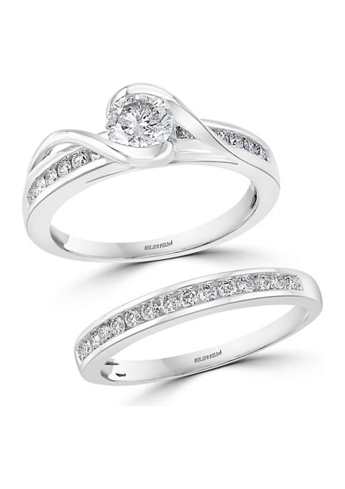 Effy® 1 ct. t.w. Diamond Ring Set in