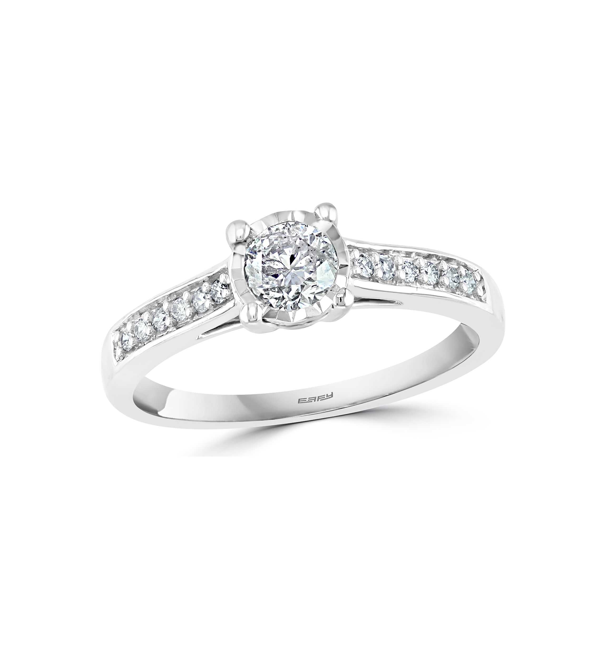 1/2 ct. t.w. Diamond Ring in 10K White Gold