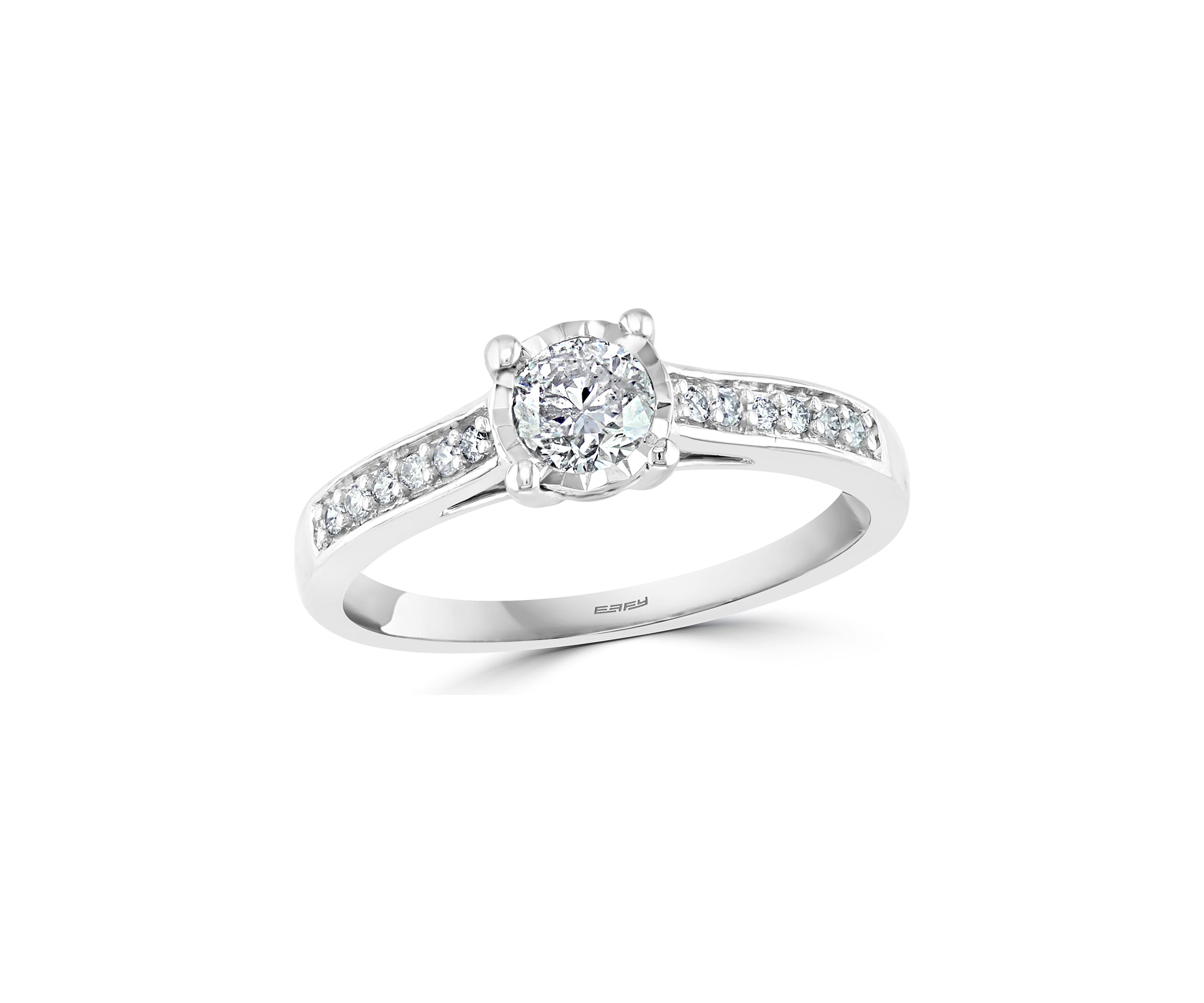 1/2 ct. t.w. Diamond Ring in 10K White Gold