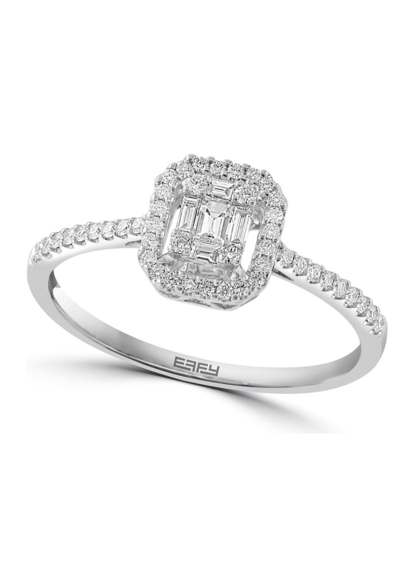 1/4 ct. t.w. Diamond Ring in 18K White Gold 