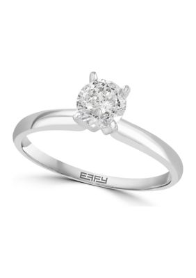 Effy 3/4 Ct. T.w. Diamond Ring In 14K White Gold, 7 -  0191120700298