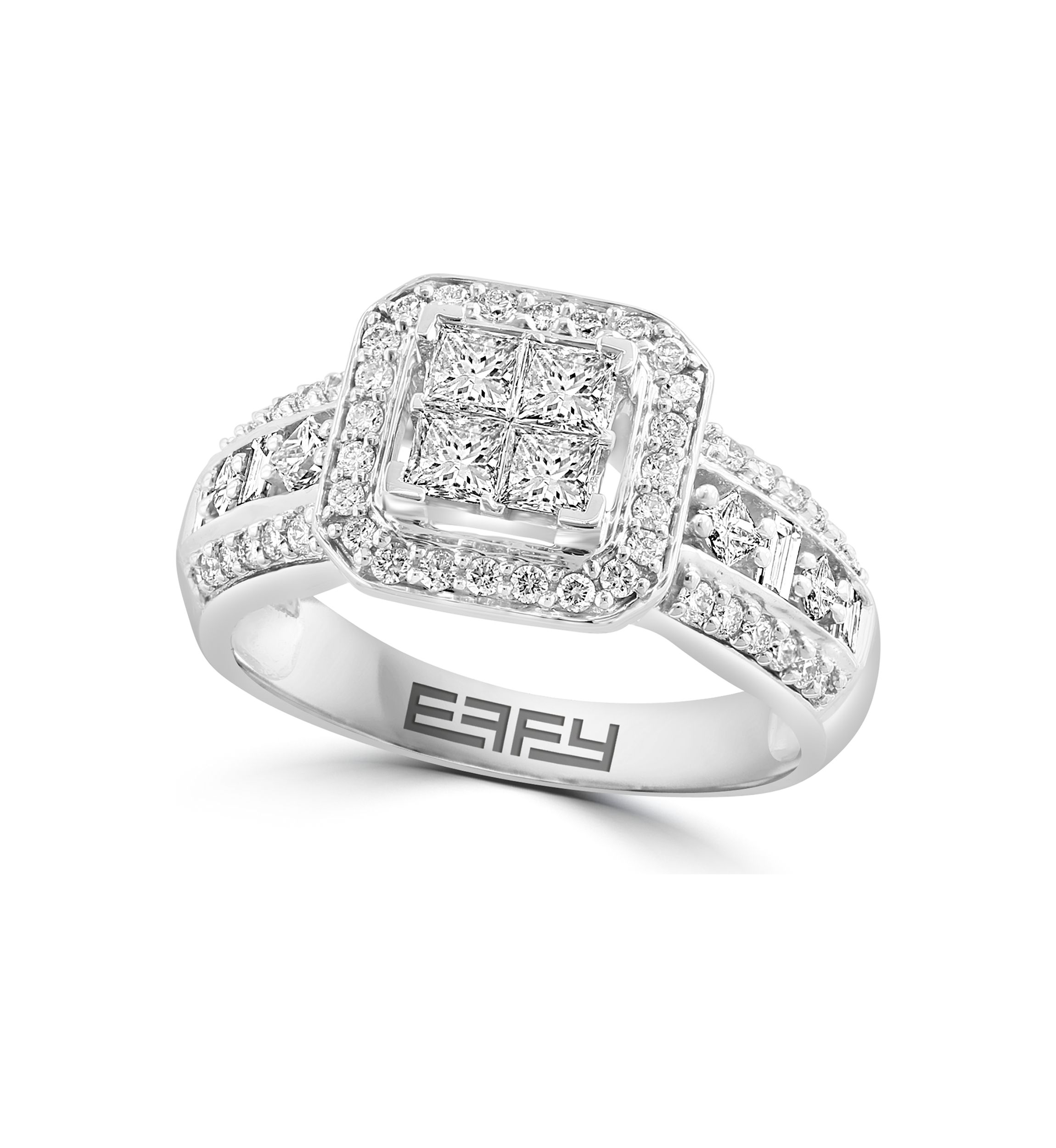 1.07 ct. t.w. Diamond Ring in 14K White Gold