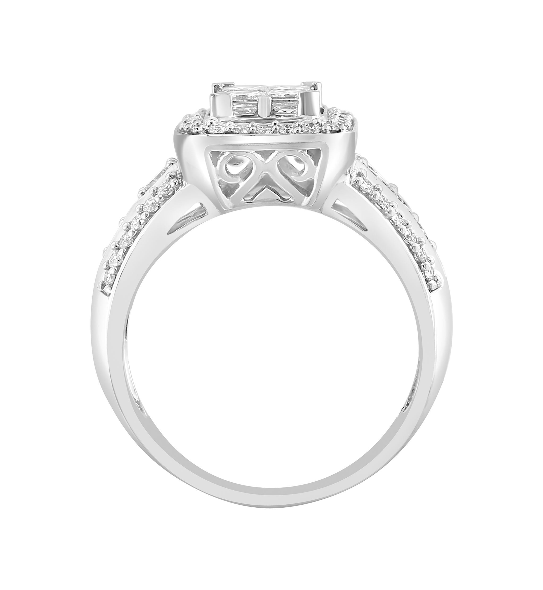 1.07 ct. t.w. Diamond Ring in 14K White Gold