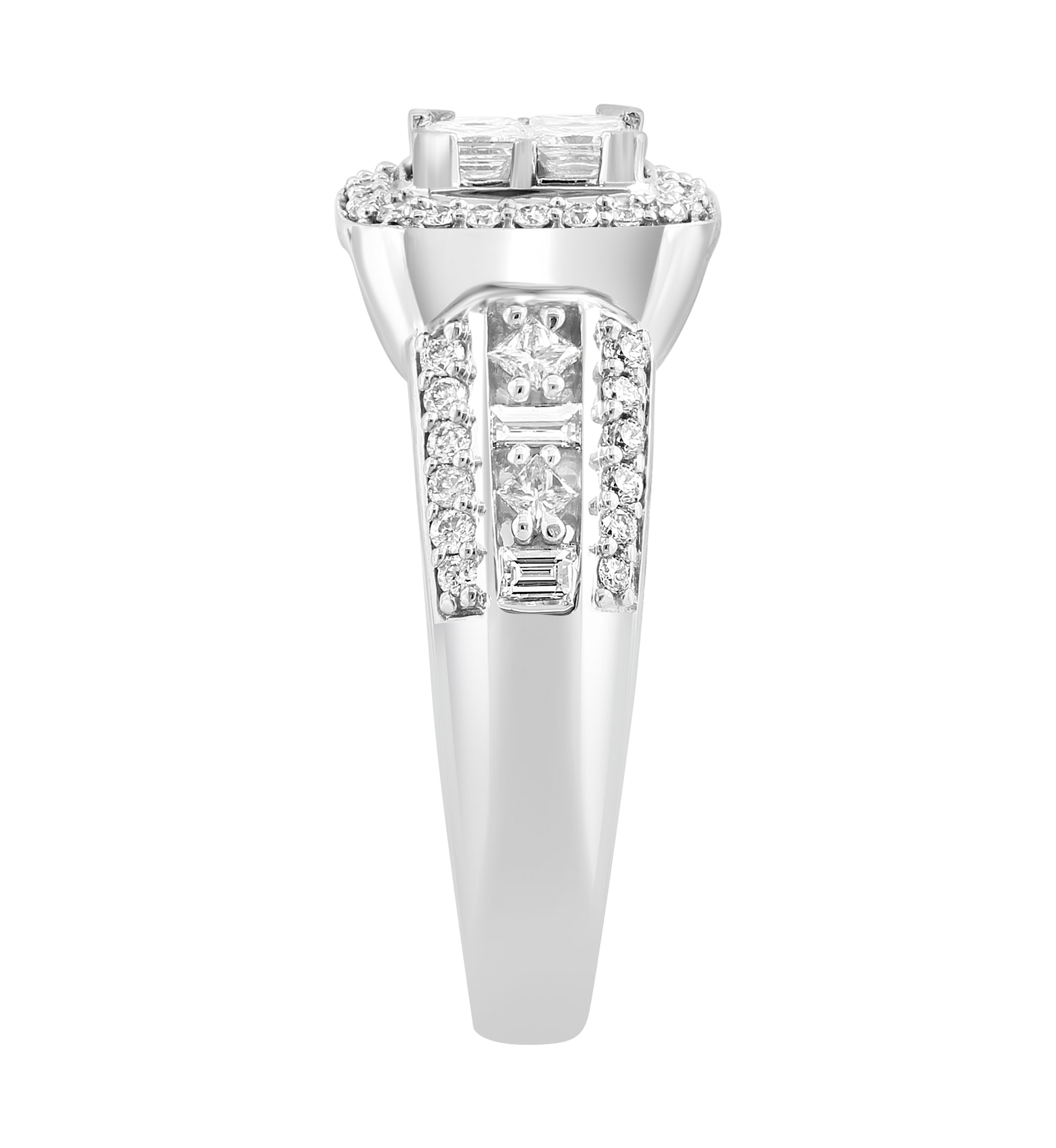 1.07 ct. t.w. Diamond Ring in 14K White Gold