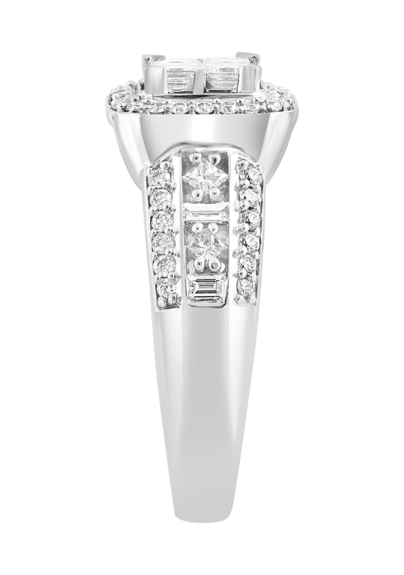 1.07 ct. t.w. Diamond Ring in 14K White Gold