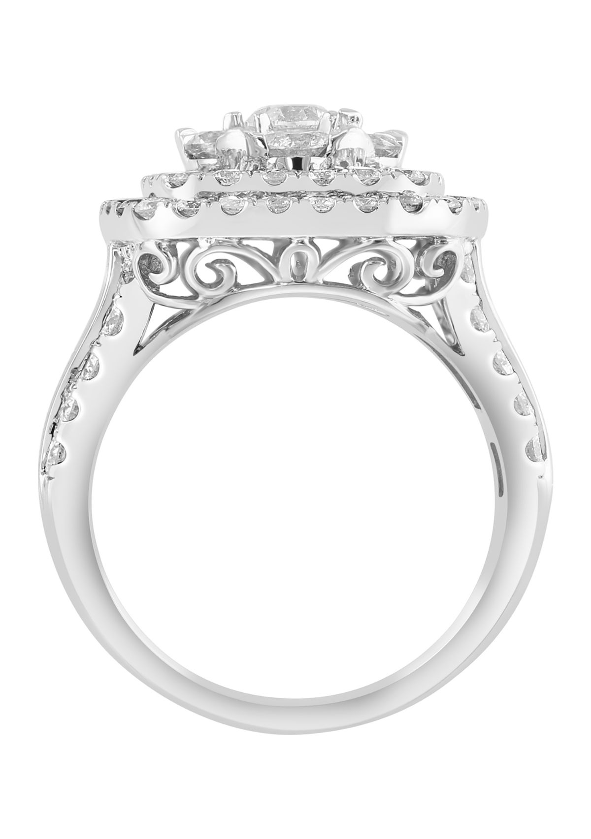2.99 ct. t.w. Diamond Ring in 14K White Gold
