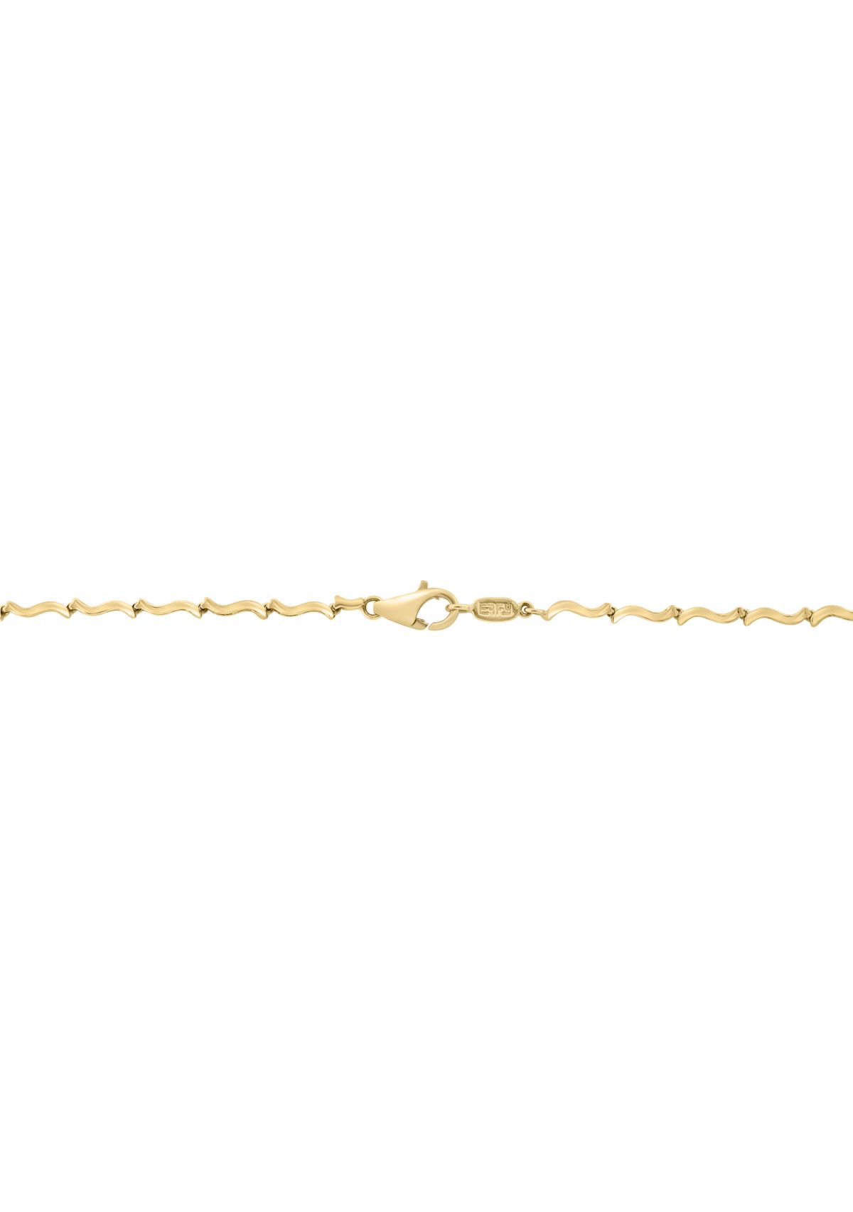 7.9 ct. t.w. Multi Sapphire, Tsavorite, 5/8 ct. t.w. Diamond Multi Layered Necklace in 14K Yellow Gold
