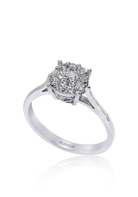 Effy® 0.51 ct. t.w. Diamond Cluster Ring in