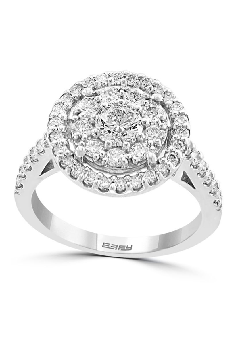 1.23 ct. t.w. Diamond Ring in 14K White Gold