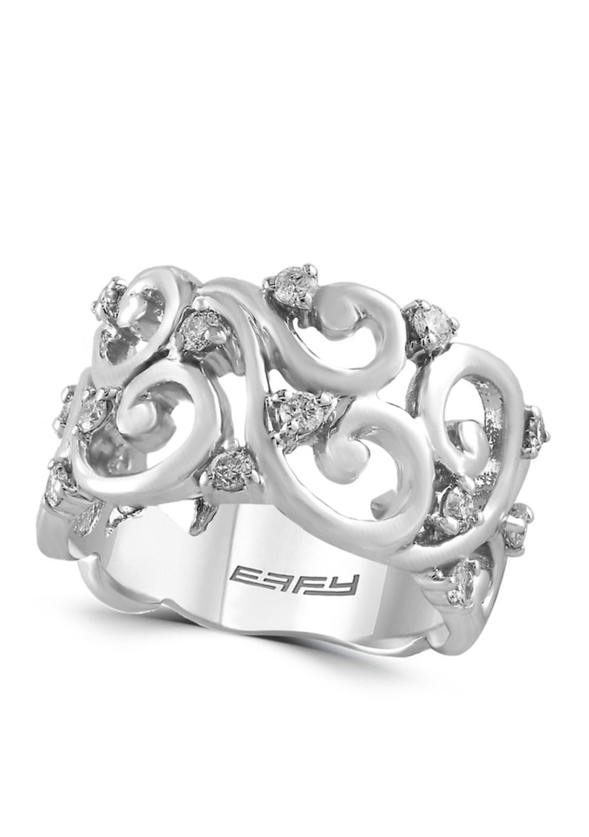 3/8 ct. t.w. Diamond Band Ring in 14k White Gold
