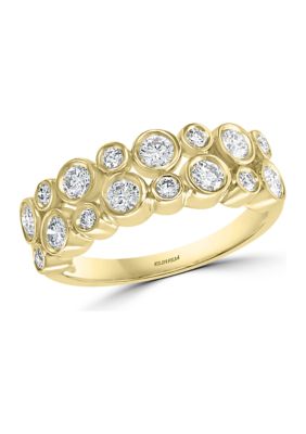 Effy 14K Yellow Gold 3/4 Ct. T.w. Diamond Ring