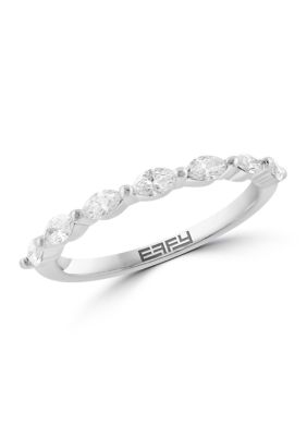 Effy 14K White Gold Diamond Ring
