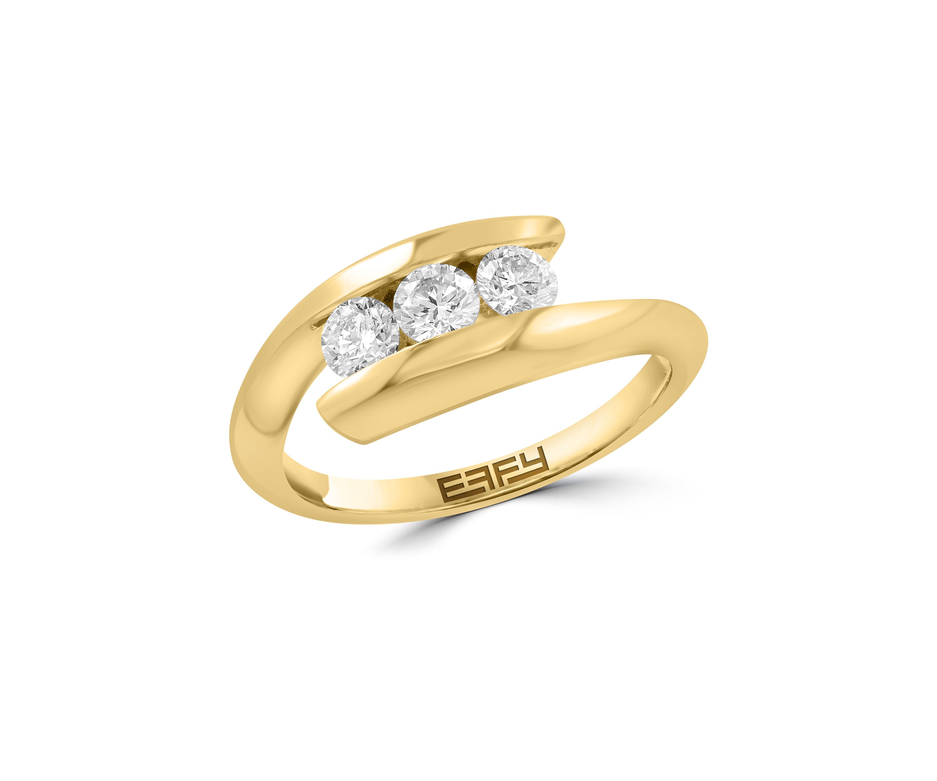  14K Yellow Gold Diamond Ring 