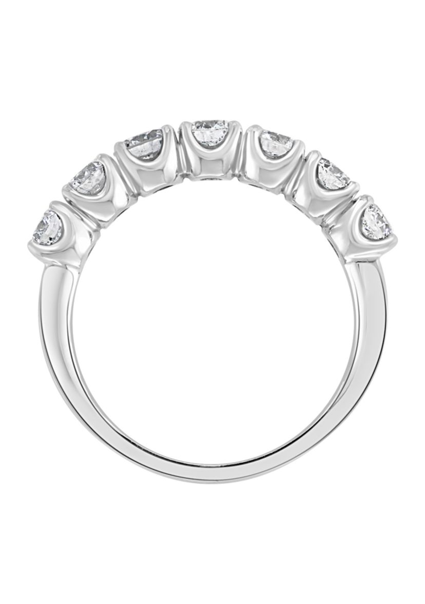  1.37 ct. t.w. Diamond Anniversary Band in 14k White Gold 
