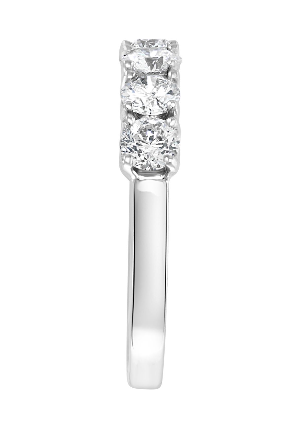  1.37 ct. t.w. Diamond Anniversary Band in 14k White Gold 