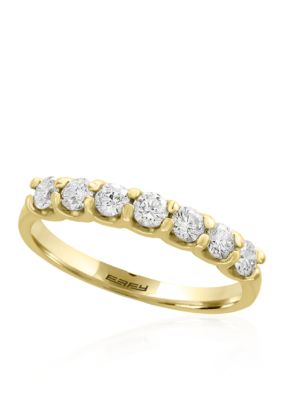 Effy 0.55 ct. t.w. Diamond Band Ring in 14k Yellow Gold, 6 -  0191120053127