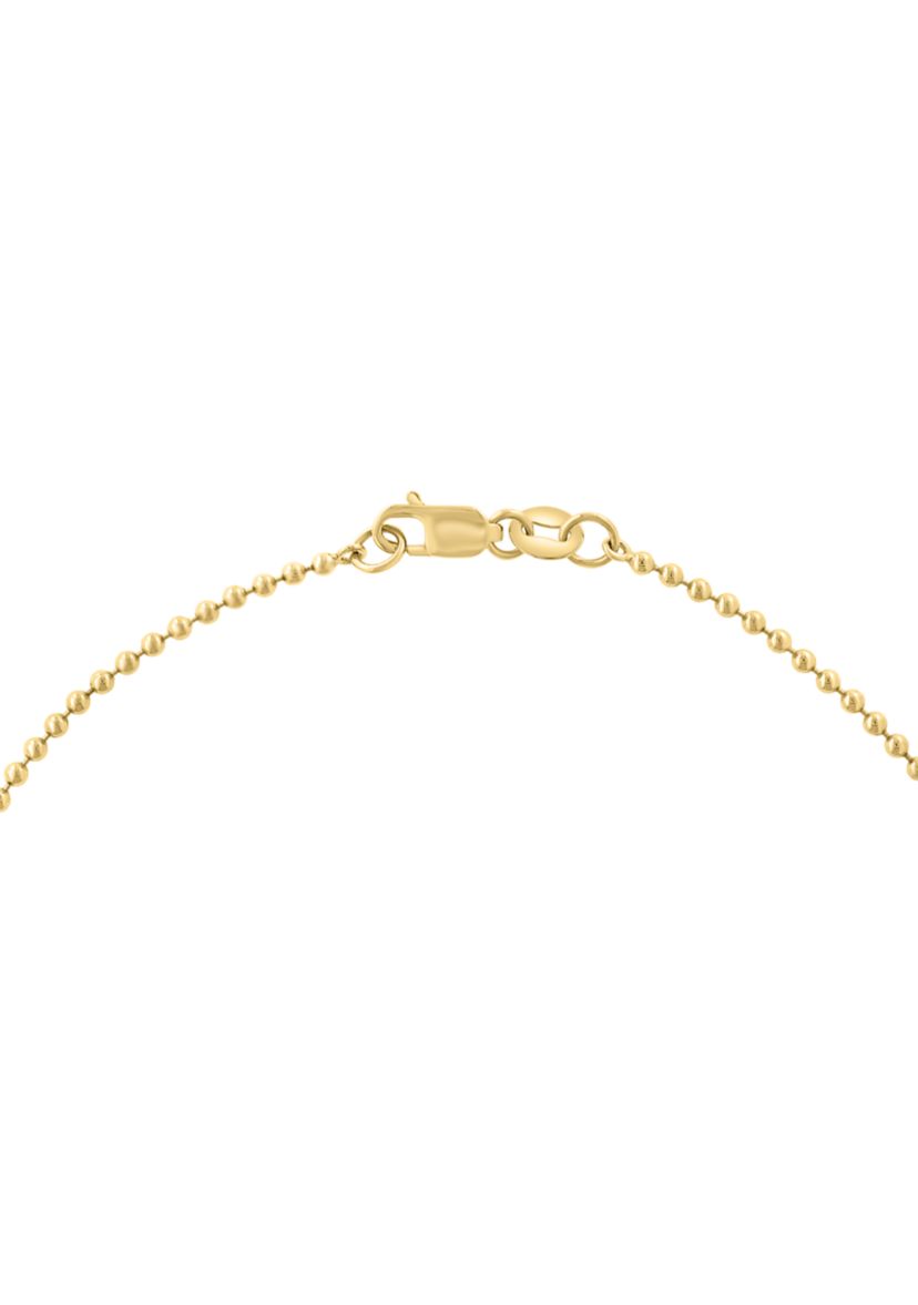 14K Yellow Gold Lab Grown Diamond Bracelet