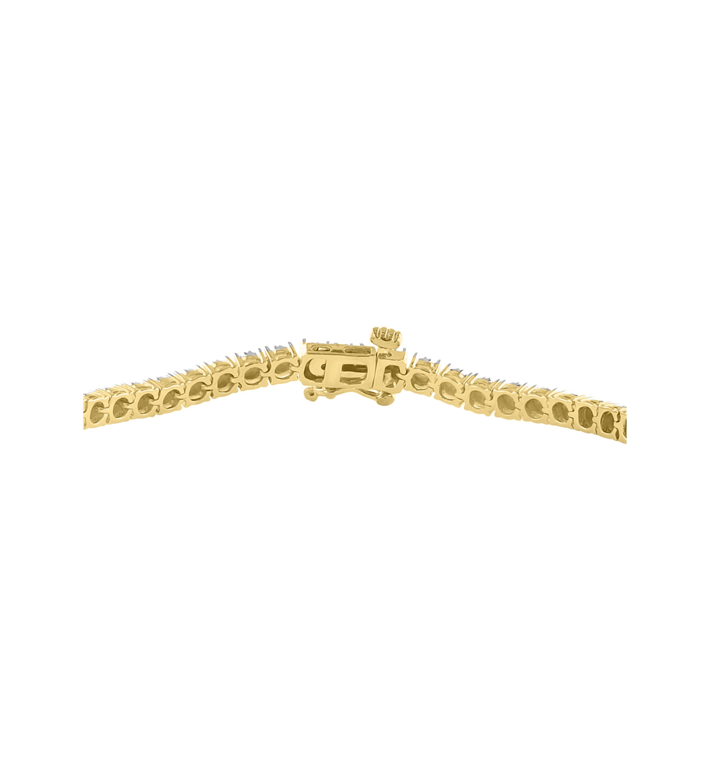 1/4 ct. t.w. Diamond Bracelet in Gold Plated Sterling Silver 