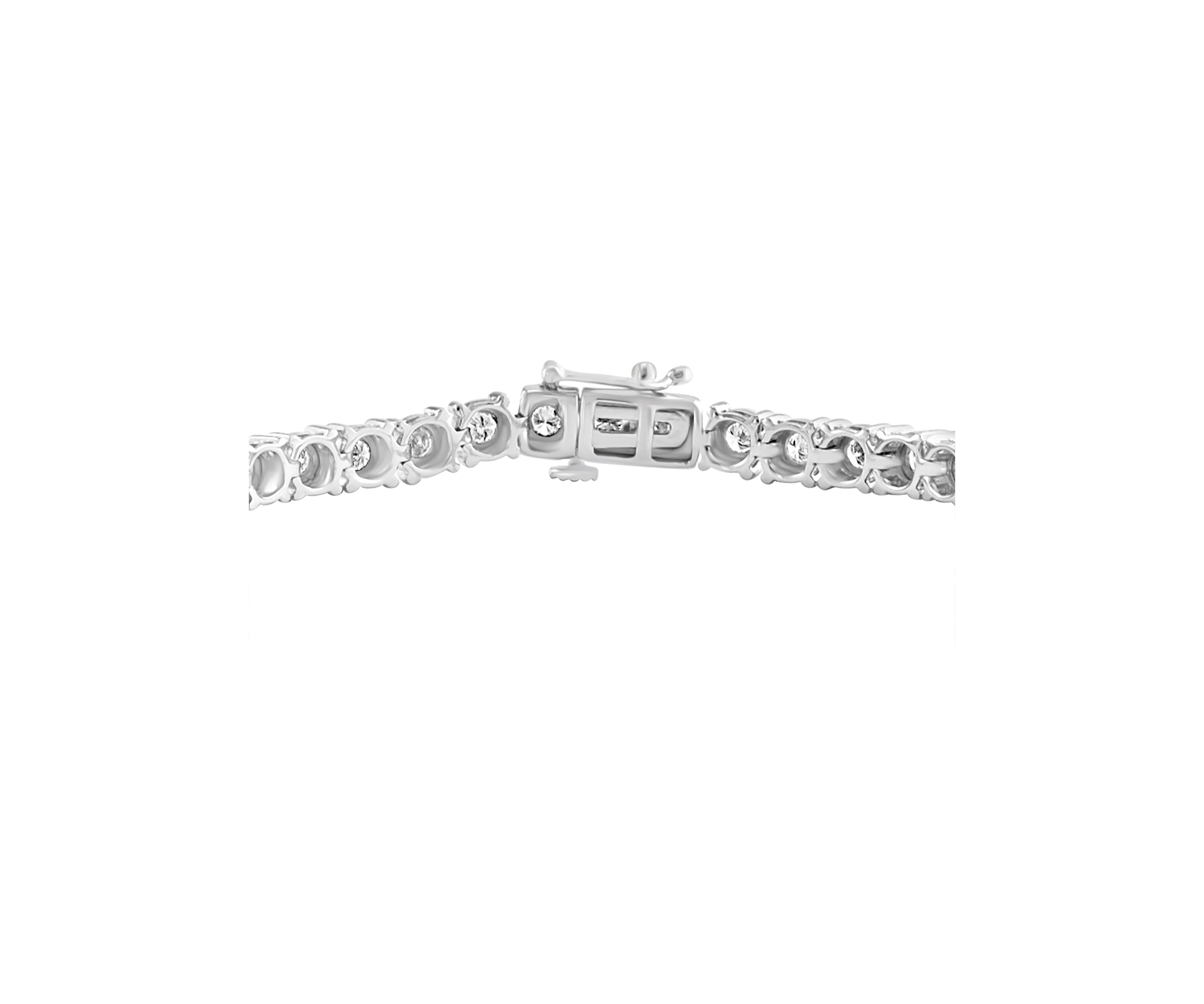 2 ct. t.w. Diamond Tennis Bracelet in 14K White Gold
