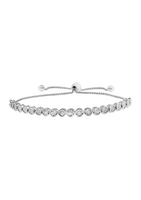 Effy Sterling Silver Diamond Bracelet