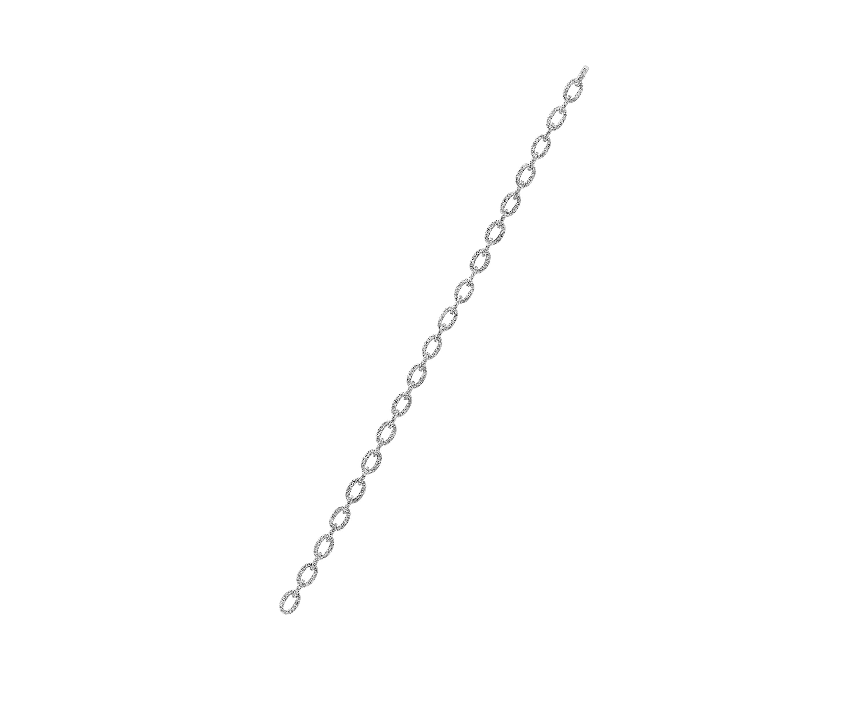 1.52 ct. t.w. Diamond Tennis Bracelet in 14k White Gold
