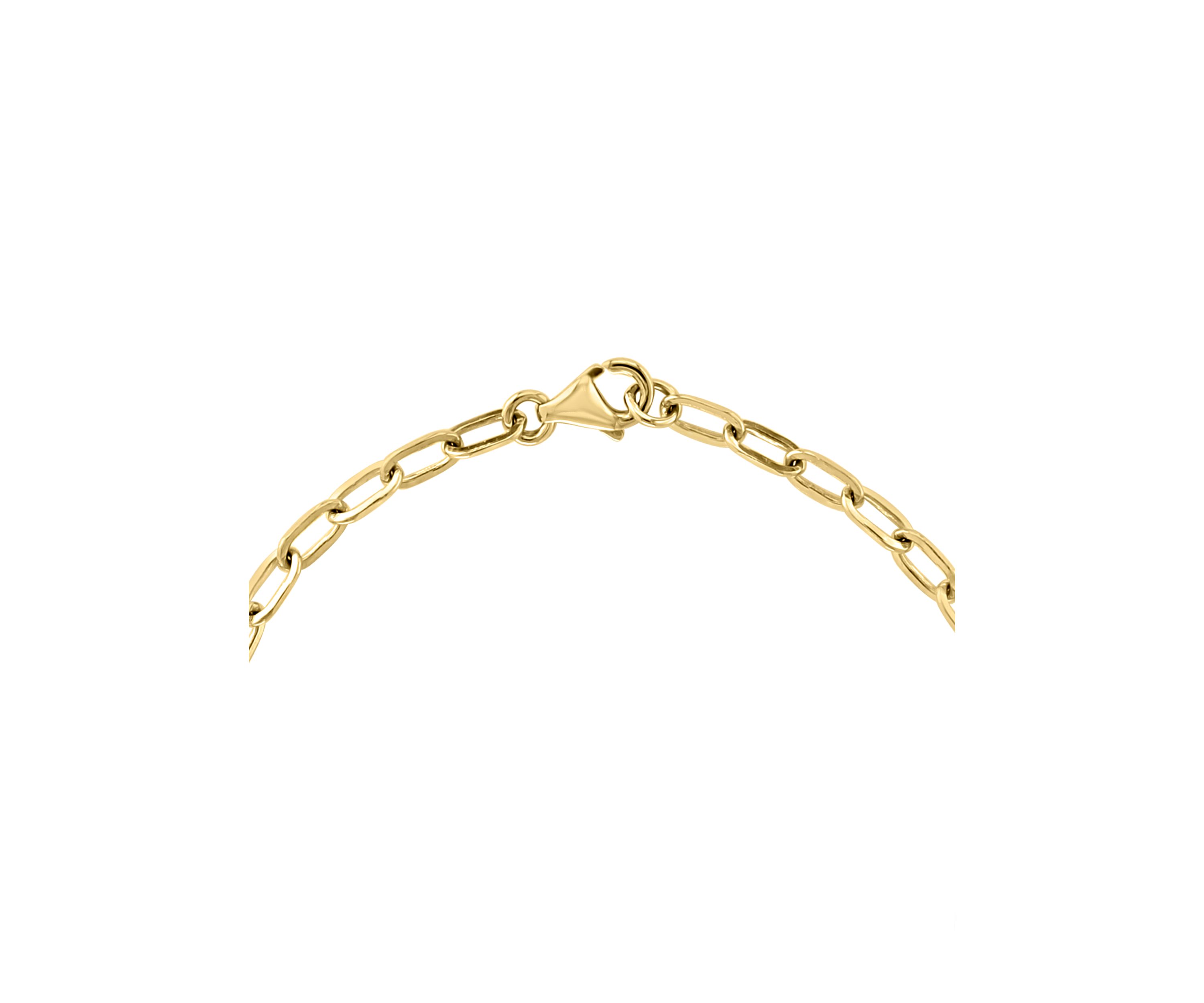 1/2 ct. t.w. Diamond Chain Bracelet in 14K Yellow Gold 
