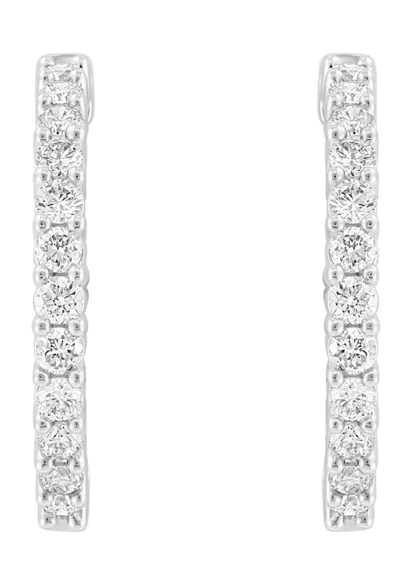 1.96 ct. t.w. Lab Grown Diamond Earrings in 14K White Gold