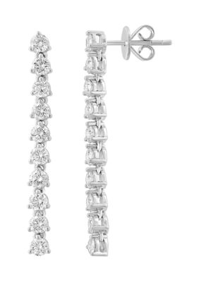 Effy 1.85 ct. t.w. Lab Grown Diamond Earrings in 14K White Gold