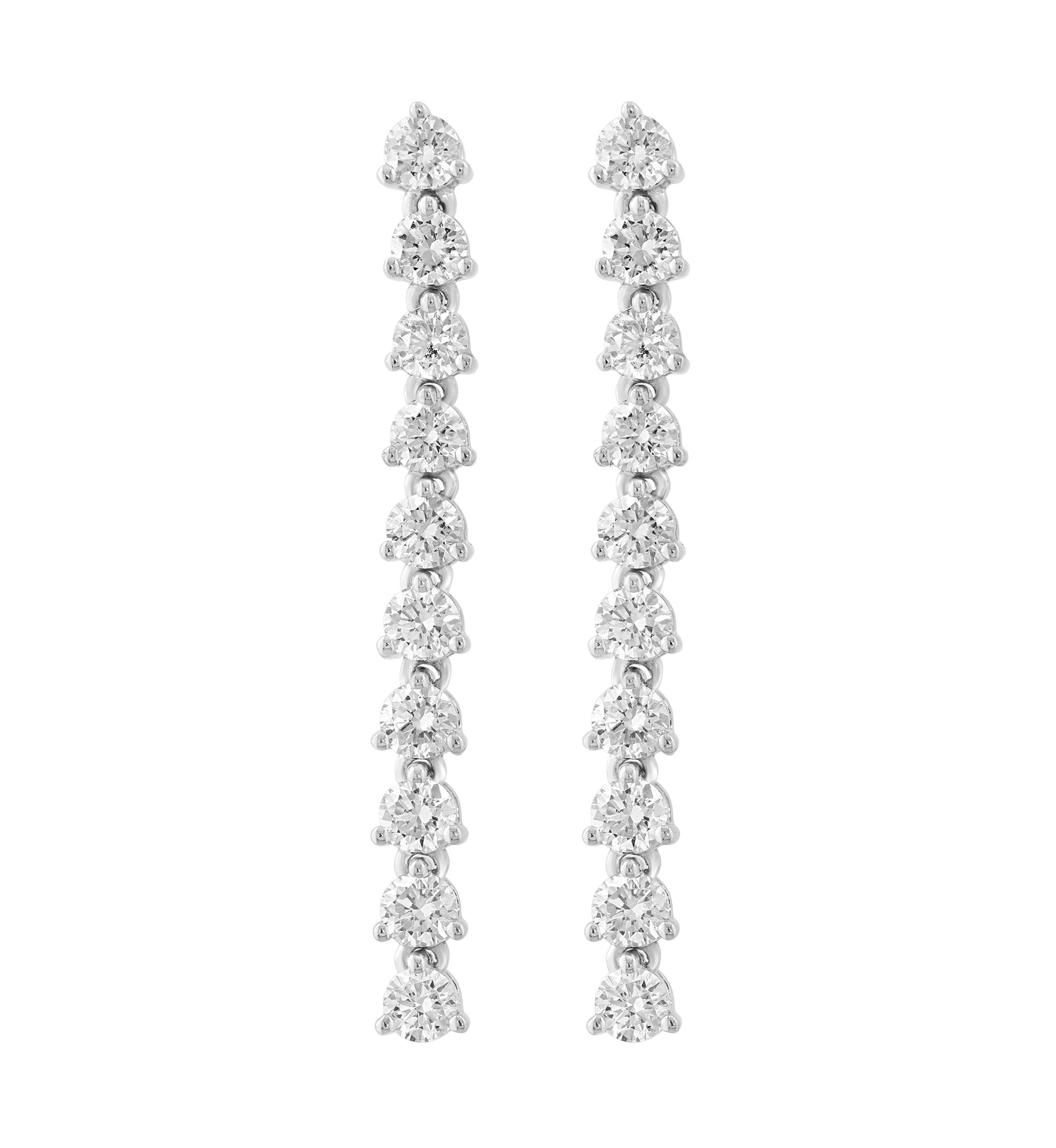 1.85 ct. t.w. Lab Grown Diamond Earrings in 14K White Gold