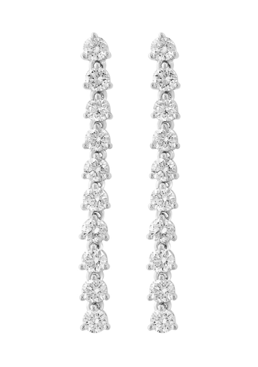 1.85 ct. t.w. Lab Grown Diamond Earrings in 14K White Gold
