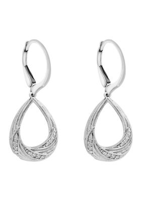 Effy® 1/10 ct. t.w. Diamond Earrings | belk