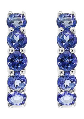 Effy 2.66 Ct. T.w. Tanzanite Earrings In Sterling Silver