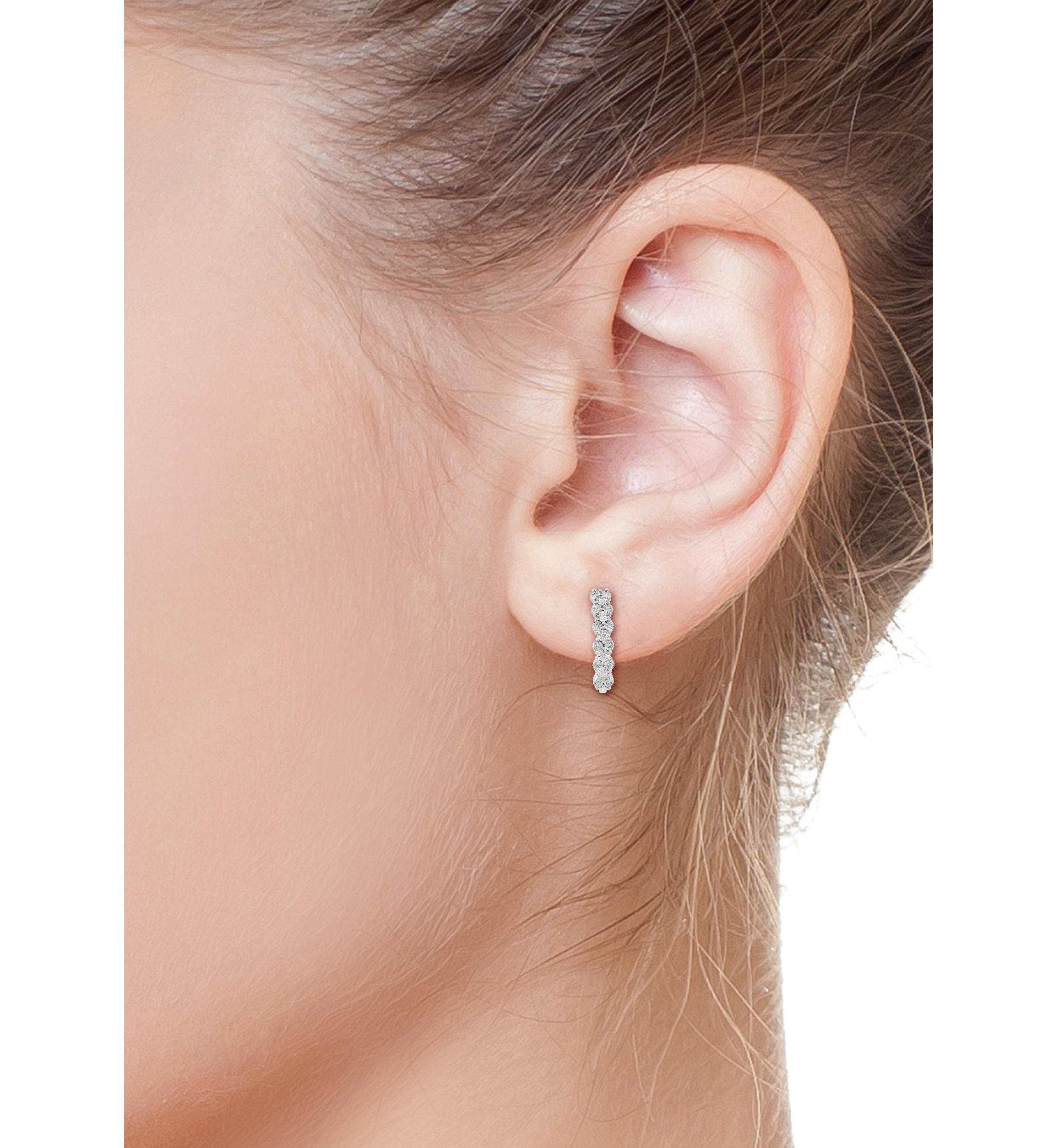1/4 ct. t.w. Diamond Earrings in Sterling Silver