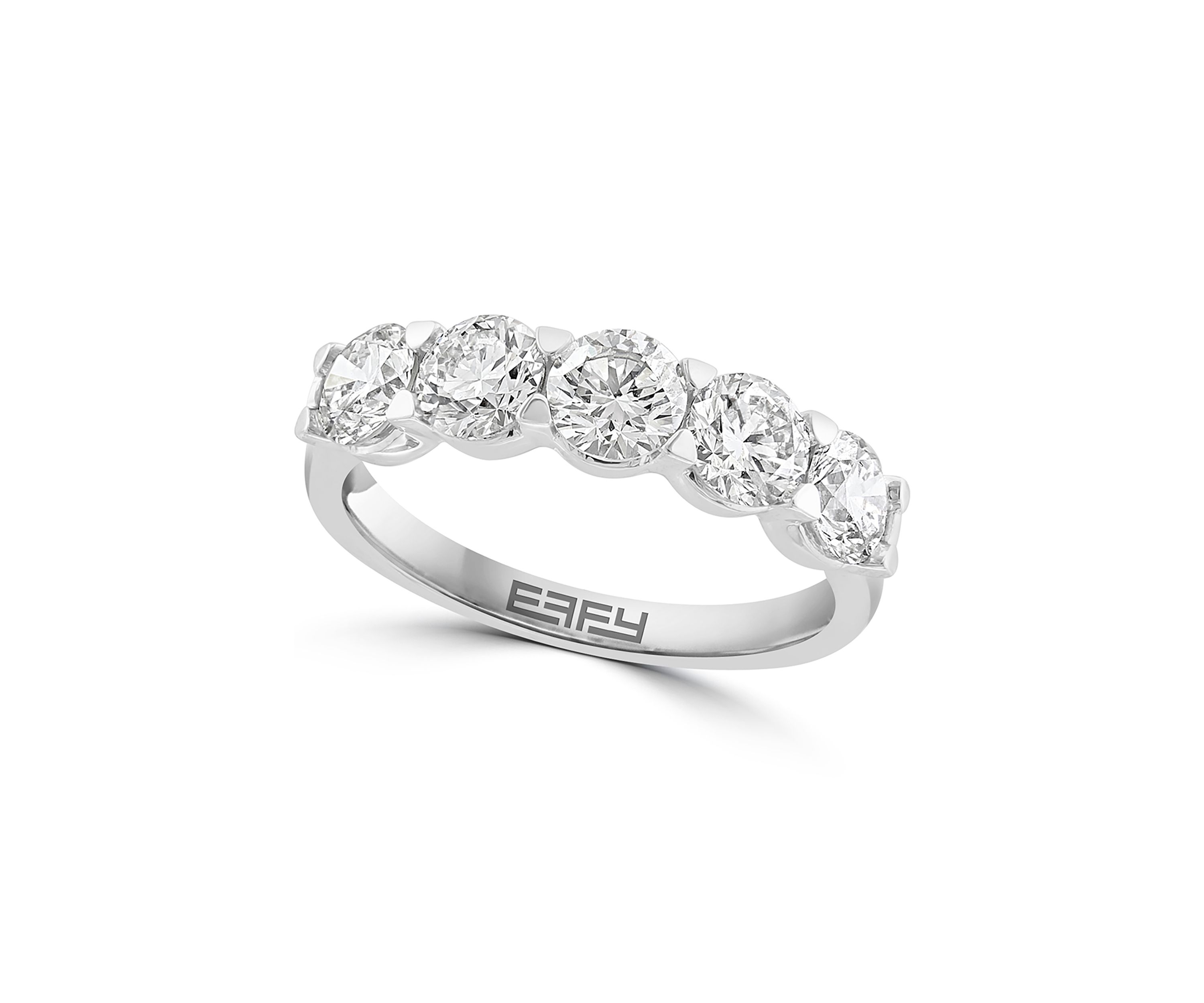  14K White Gold Lab Grown Diamond Ring