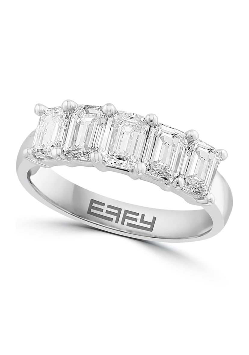 14K White Gold Lab Grown Diamond Ring