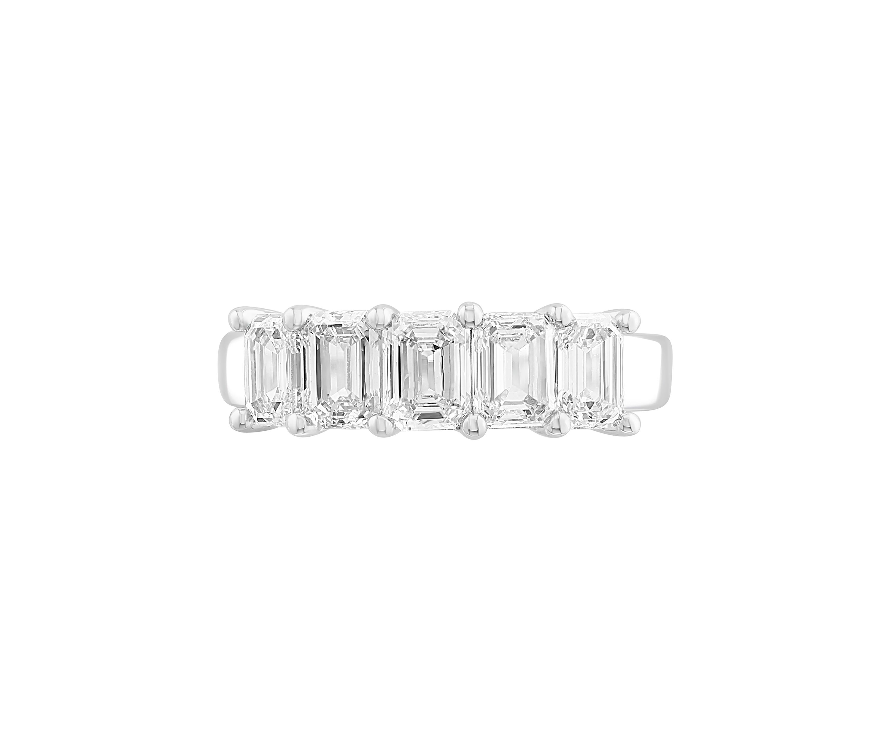14K White Gold Lab Grown Diamond Ring