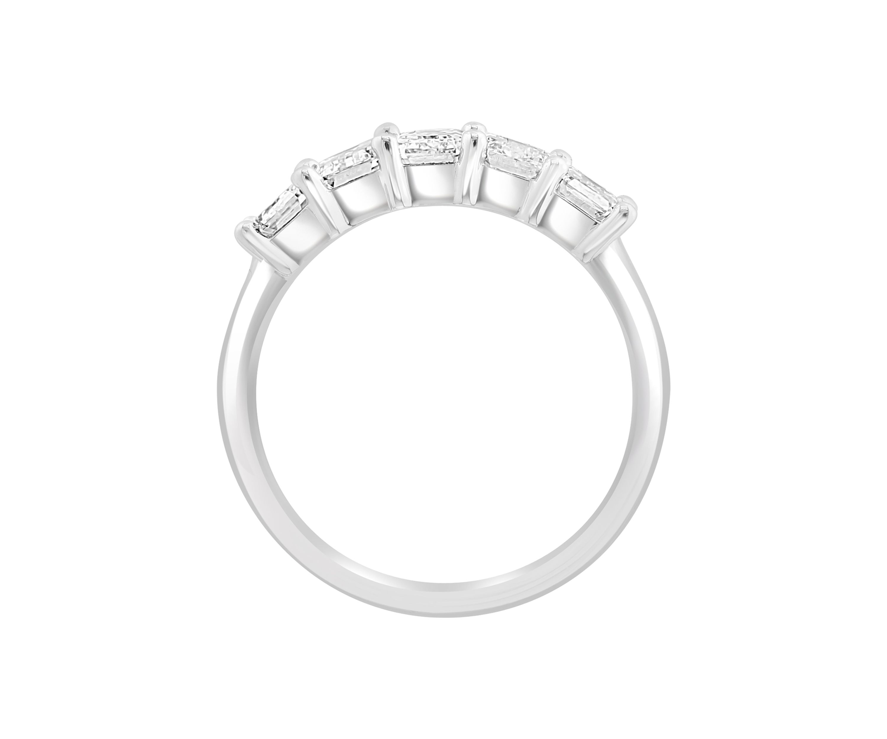 14K White Gold Lab Grown Diamond Ring
