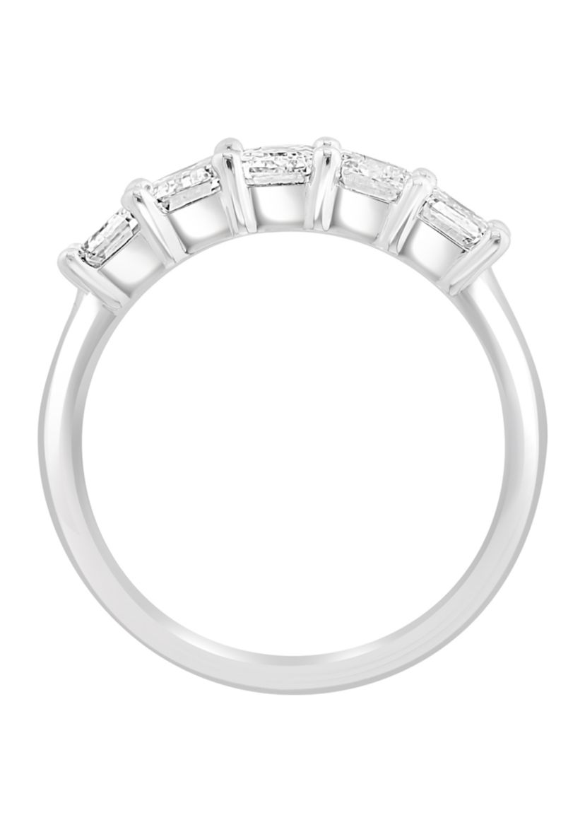 14K White Gold Lab Grown Diamond Ring